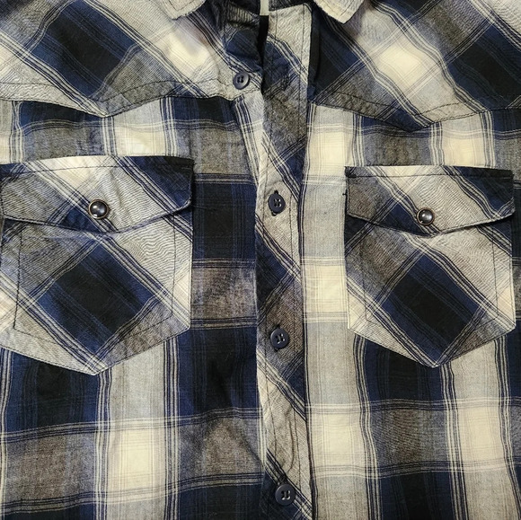 Men's‎ Chalc plaid button-down shirt size small - Picture 4 of 11